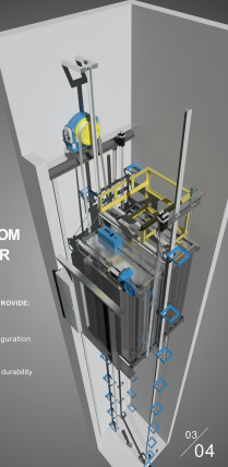 machine roomless elevator